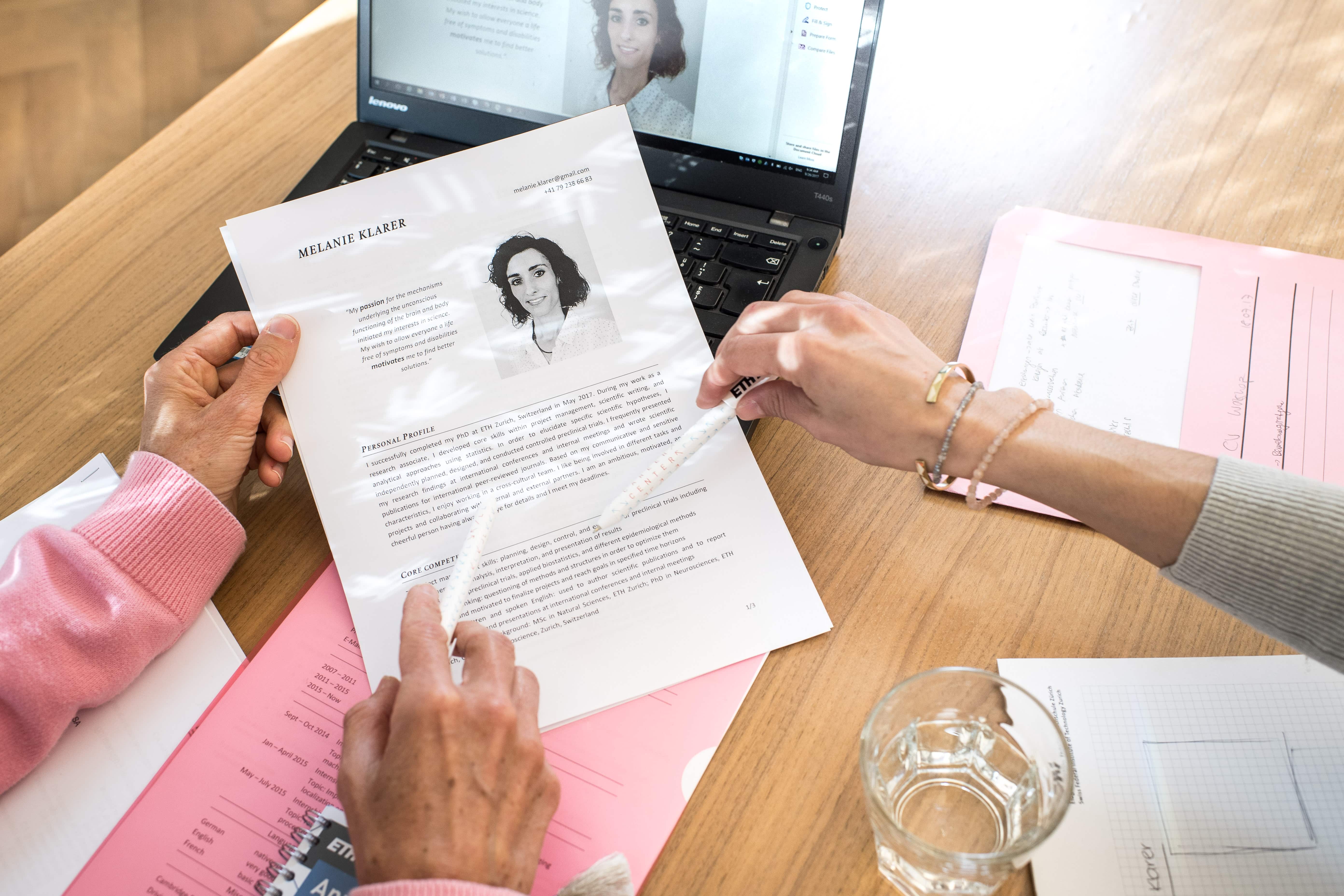 Startseite CV Checks